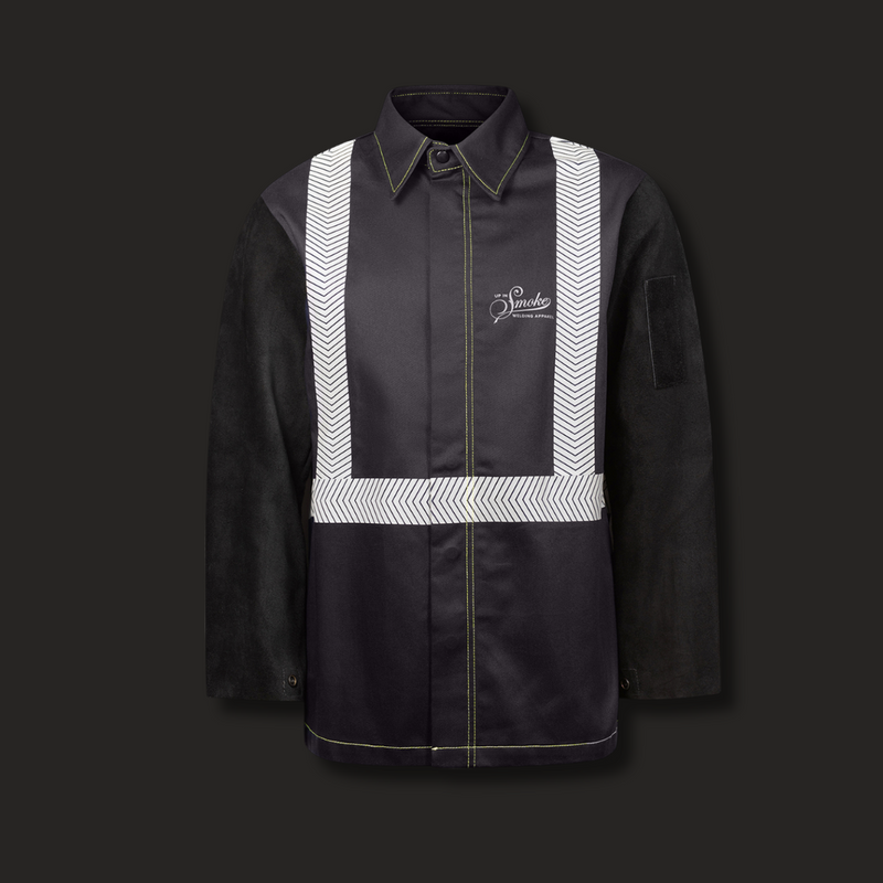 Load image into Gallery viewer, Econ Leather Hybrid Welding Jacket