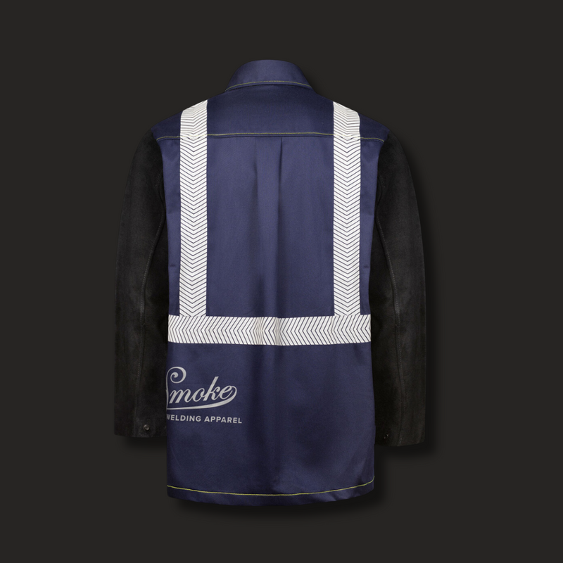 Load image into Gallery viewer, Econ Leather Hybrid Welding Jacket
