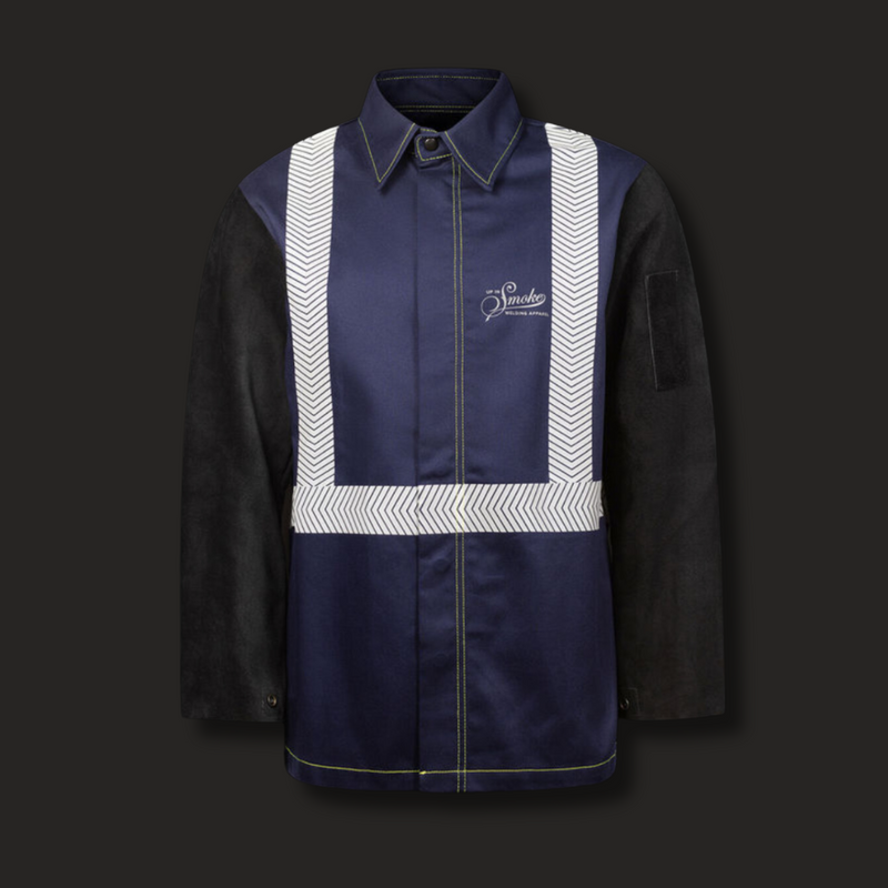 Load image into Gallery viewer, Econ Leather Hybrid Welding Jacket
