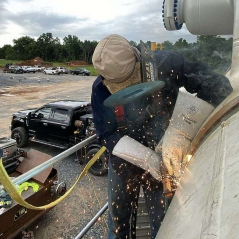 Load image into Gallery viewer, Up In Smoke Welding Apparel | FR Zestos Apex Line Protective Welding Shirt