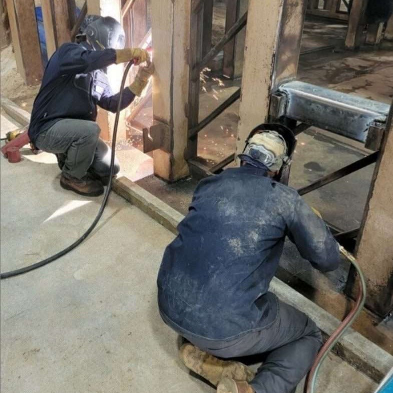 Load image into Gallery viewer, Up In Smoke Welding Apparel | FR Zestos Apex Line Protective Welding Shirt