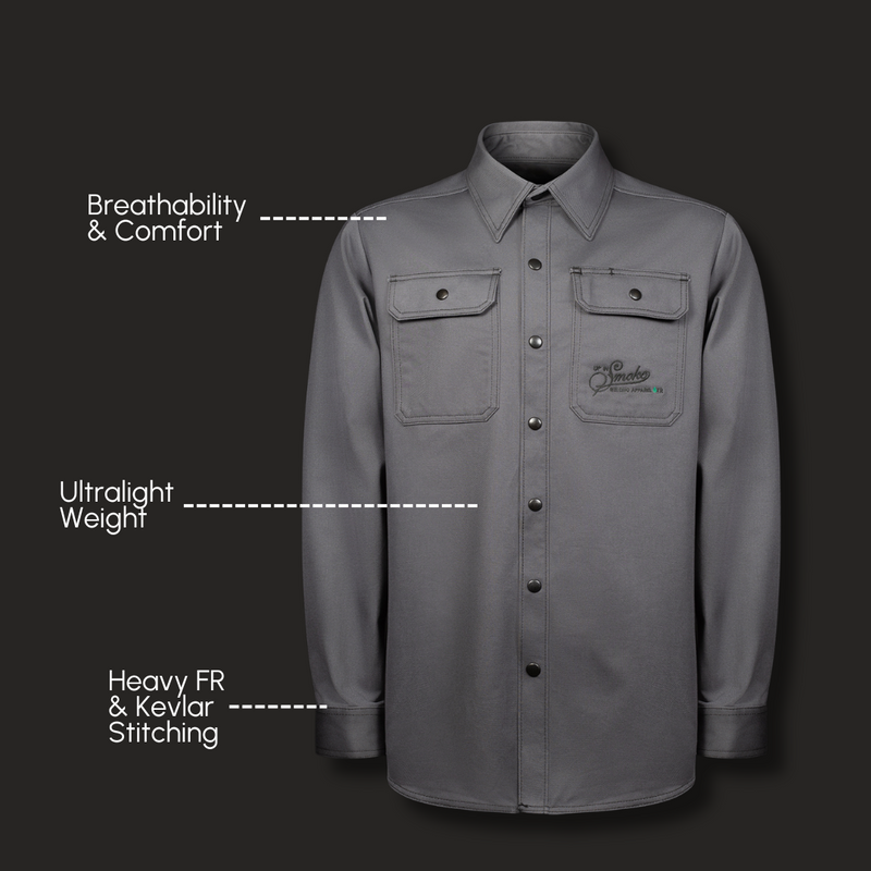 Load image into Gallery viewer, Best Welding Shirts Up In Smoke Welding Apparel