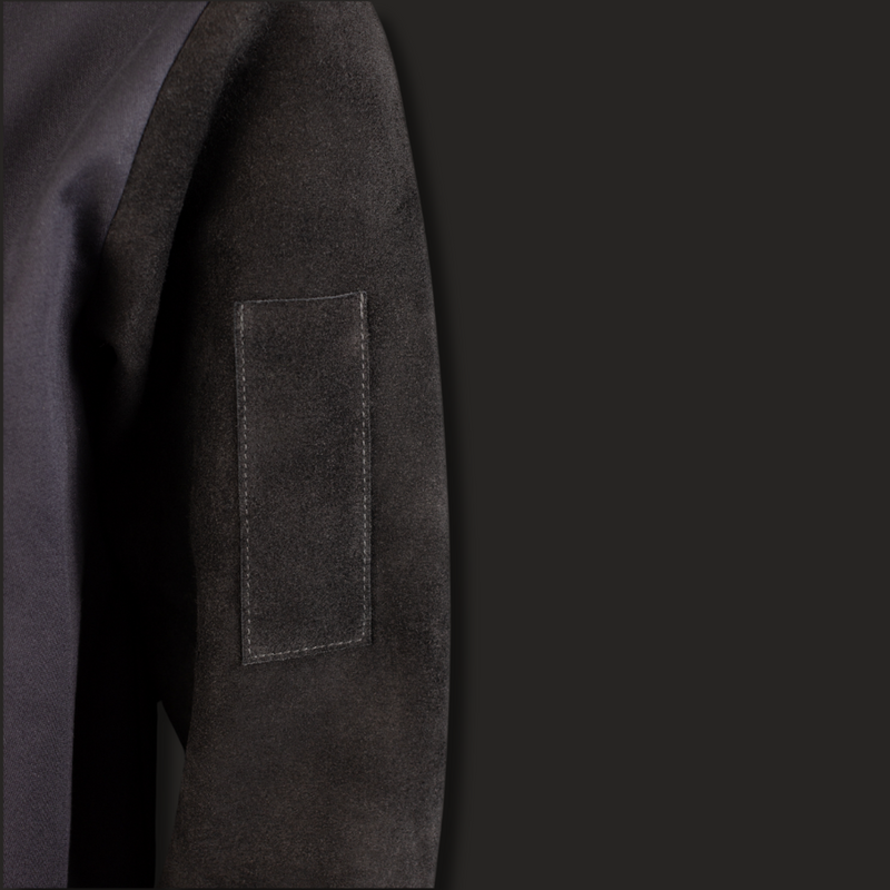 Load image into Gallery viewer, Econ Leather Hybrid Welding Jacket