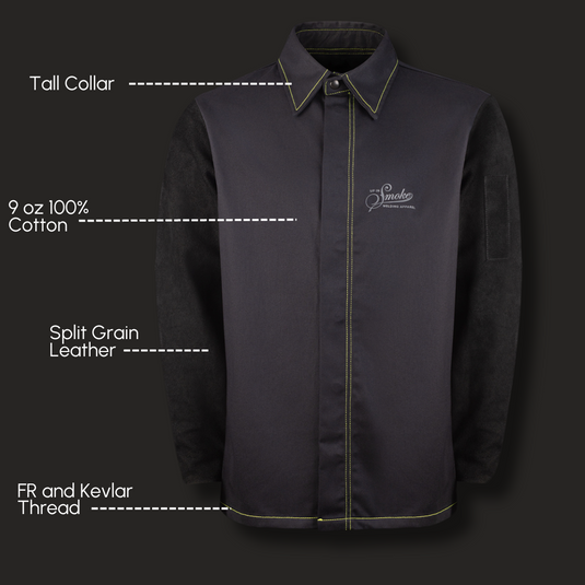 Six Reasons Welders Love Our Econ Leather Hybrid Welding Jacket