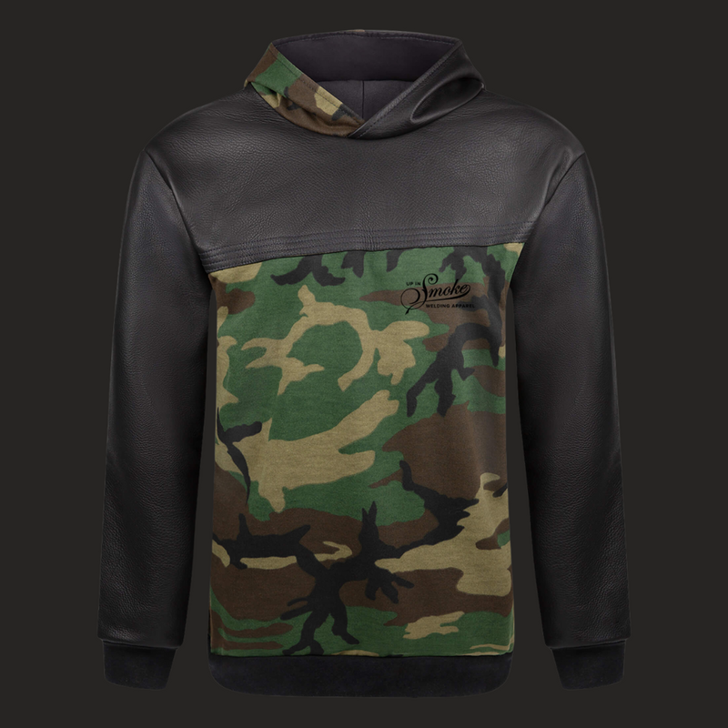 Load image into Gallery viewer, Welding Apparel | Up in Smoke Welding Apparel | Welding Hoodie