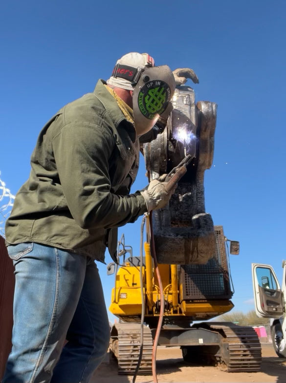 Load image into Gallery viewer, Thick Work Shirt at Up In Smoke Welding Apparel
