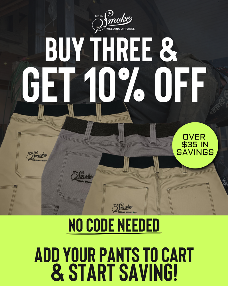 Load image into Gallery viewer, The Best FR Welding Pants by Up in Smoke Welding Apparel
