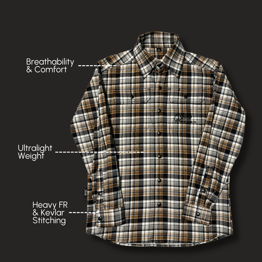 FR Zestos Light Work Shirt – Up In Smoke Welding Apparel FR Zestos Light Work Shirt – Up In Smoke Welding Apparel
