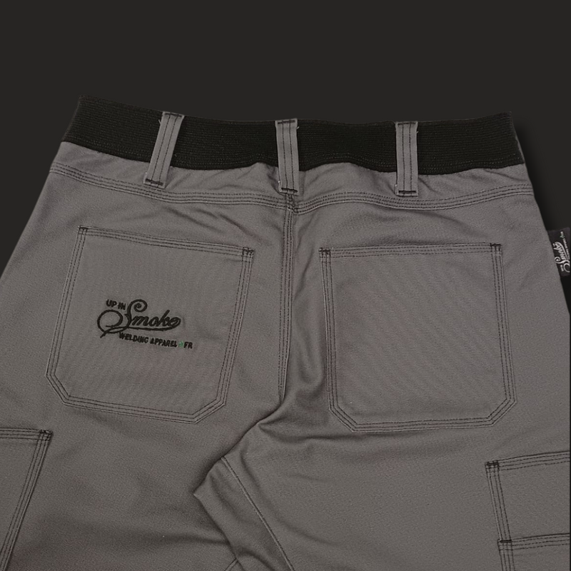 Load image into Gallery viewer, The Best FR Welding Pants | Gray | Up in Smoke Welding Apparel
