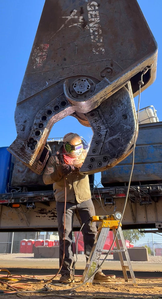 The Best FR Welding Pants | Gray | Up in Smoke Welding Apparel