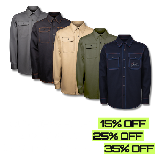 FR Zestos Light Work Shirt – Up In Smoke Welding Apparel FR Zestos Light Work Shirt – Up In Smoke Welding Apparel