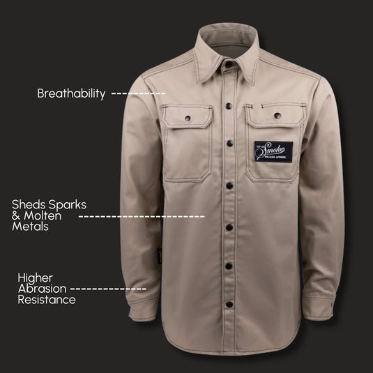 FR Zestos Welding Shirt | Apex Line – Up In Smoke Welding Apparel FR Zestos Welding Shirt | Apex Line – Up In Smoke Welding Apparel